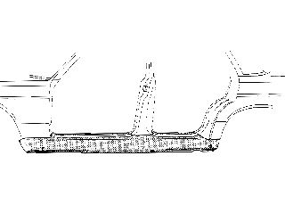 VAN WEZEL 3024104 -  Накладка порога